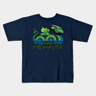 I Believe in Sea Monsters Kids T-Shirt